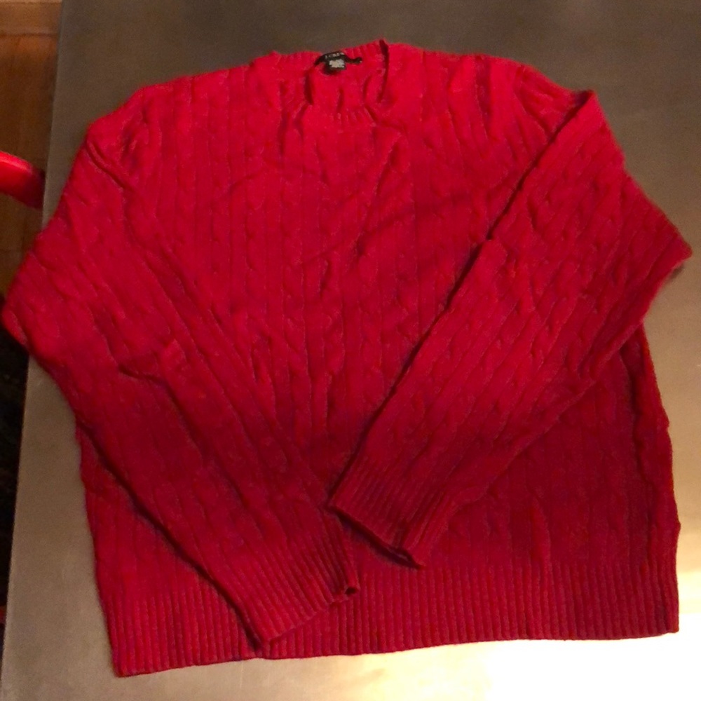 J. Crew Argyle Sweater - Picture 1 of 2
